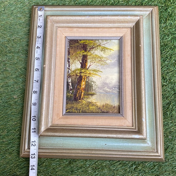 Vintage Nature Painting Signed Cantrell - Picture 17 of 17